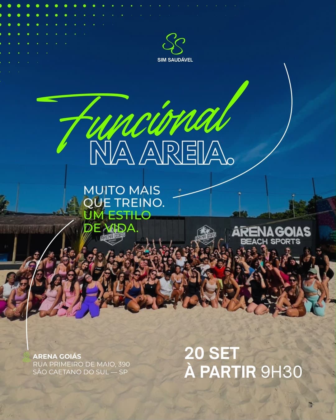 Arte do evento Arena Goiás